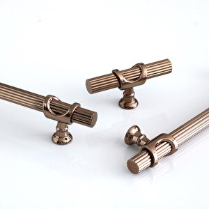 Metal Kulp 160 Mm-16 Cm Mobilya Dolap Çekmece Kapak Mutfak Dolabı Kulpları Kulbu Kulpu Bronz Renk