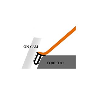 Araç Torpido Fitili, Göğüs Konsol Fitili, Araba Ses Yalıtım Fitili, Oto Ön Cam Fitili