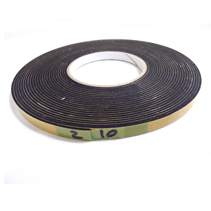 Kapı Pencere İzolasyon Bandı Yapışkan Sünger 2 Mm Kalınlık 10 Mm Genişlik 10 Metre Uzunluk / Epdm-2*10