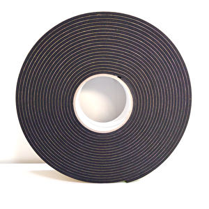 Kapı Pencere İzolasyon Bandı Yapışkan Sünger 4 Mm Kalınlık 50 Mm Genişlik 10 Metre Uzunluk / Epdm-4*50