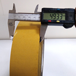 Kapı Pencere İzolasyon Bandı Yapışkan Sünger 2 Mm Kalınlık 50 Mm Genişlik 10 Metre Uzunluk / Epdm-2*50
