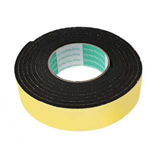 Contacall Kapı Pencere İzolasyon Bandı Yapışkan Sünger 3 Mm Kalınlık 45 Mm Genişlik 10 Metre Uzunluk / Epdm-3*45
