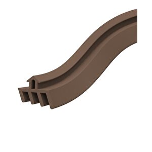 Ahşap Amerikan Panel Kapı Fitili Ahşap Kapı Contası Beyaz 25 Metre Ortadan Trınaklı