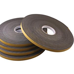 Kapı Pencere İzolasyon Bandı Yapışkan Sünger 3 Mm Kalınlık 35 Mm Genişlik 10 Metre Uzunluk / Epdm-3*35