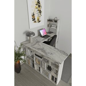 Venedik 13 Raflı Çalışma Masası, Frezya Frezya
