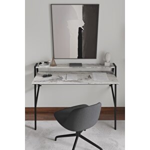 Flamingo, Metal Ayaklı, Duvara Monte, Çalışma Masası, 90 Cm Frezya
