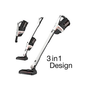Triflex Hx2 Dikey Şarjlı Süpürge Lotus Beyazı