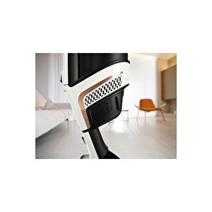 Miele Triflex Hx2 Dikey Şarjlı Süpürge Lotus Beyazı