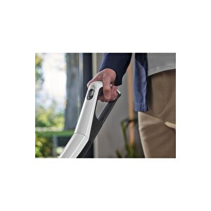 Miele Triflex Hx2 Dikey Şarjlı Süpürge Lotus Beyazı