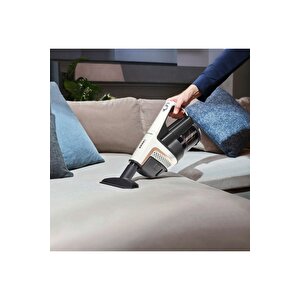 Miele Triflex Hx2 Dikey Şarjlı Süpürge Lotus Beyazı