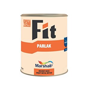Fit Parlak Ahşap Metal Boyası Beyaz 0,75 L