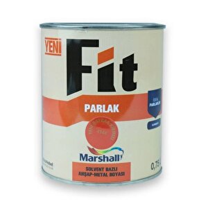 Fit Parlak Ahşap Metal Boyası Y.bayrak Kırmızı 0,75 L