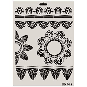 Rich Dantel Seri Dn-924 Stencil 35x25 Cm