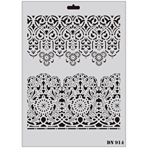 Rich Dantel Seri Dn-914 Stencil 35x25 Cm