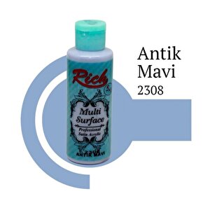 Rich Multi Surface 2306 Antik Mavi Akrilik Boya 120 Cc