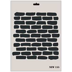 Rich New Seri N-155 Stencil 35x25 Cm
