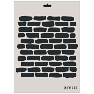 Rich New Seri N-155 Stencil 35x25 Cm