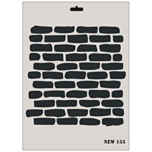 Rich New Seri N-155 Stencil 35x25 Cm