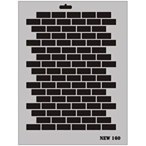 Rich New Seri N-160 Stencil 35x25 Cm