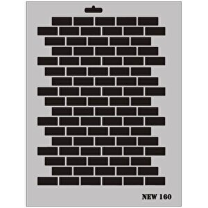 Rich New Seri N-160 Stencil 35x25 Cm