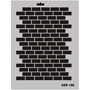 Rich New Seri N-160 Stencil 35x25 Cm