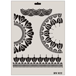 Rich Dantel Seri Dn-922 Stencil 35x25 Cm