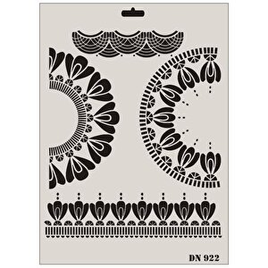 Rich Dantel Seri Dn-922 Stencil 35x25 Cm
