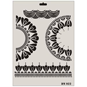 Rich Dantel Seri Dn-922 Stencil 35x25 Cm