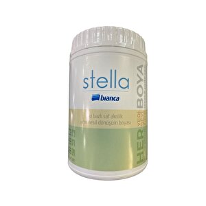Bianca Stella 1052 Granito Su Bazlı Saf Akrilik Boya 1 Litre