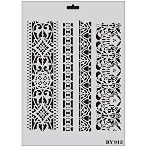 Rich Dantel Seri Dn-913 Stencil 35x25 Cm