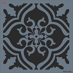 Rich Kr 1505 Fayans Stencil 30x30 Cm