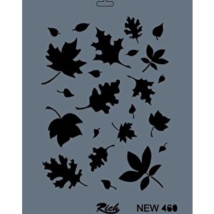 Rich New Seri N-460 Stencil 35x25 Cm
