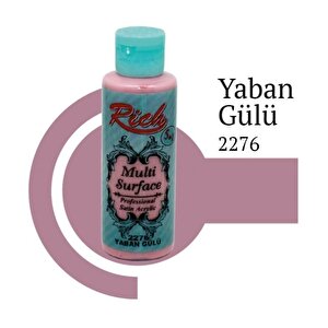 Rich Multi Surface 2276 Yaban Gülü Akrilik Boya 120 Cc