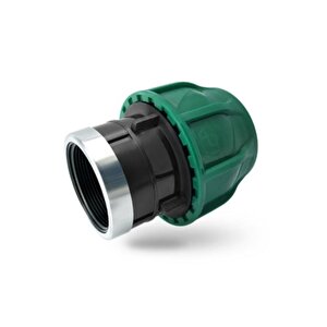 Poelsan Siyah 32x1 Dişi Adaptör