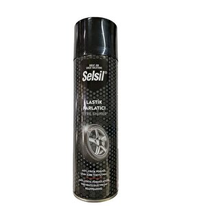 Selsil Lastik Parlatıcı Sprey 500 Ml