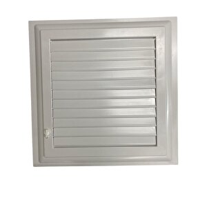 Plastik Menfez 60x60 Beyaz Banyo Wc Havalandırma