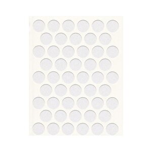 Yapışkanlı Vida Tapası (beyaz) 10 Mm