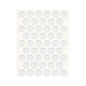 Yapışkanlı Vida Tapası (beyaz) 10 Mm