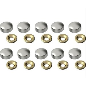 Krom Vida Tapası 16 Mm 10 Adet