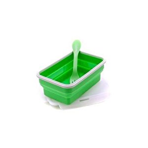 Eco Vessel Smashbox Katlanır Tabak-yeşi̇l