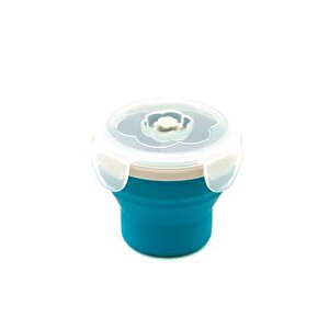 Eco Vessel Smashbox Snacker Katlanır Bardak-mavi̇