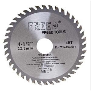 Freed Asm-20 115 Mm Ahsap Kesici Elmas Testere 40 Diş
