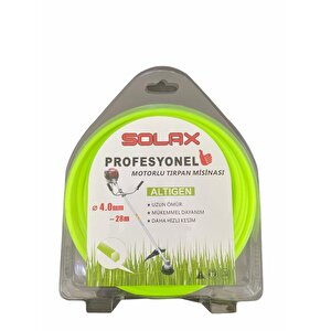 Solax Altıgen Tırpan Misinası 4 Mm 28 Metre