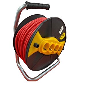 Ennalbur 20 Metre Makaralı Uzatma Kablosu 3x1,5