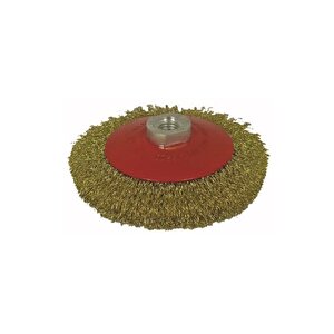 Partner 03032 M14 Vidalı  Sarı Telli Fırça 115 Mm