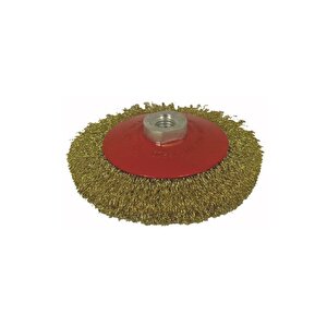 Partner 03032 M14 Vidalı  Sarı Telli Fırça 115 Mm