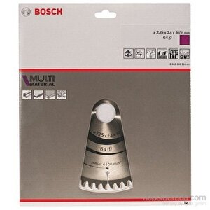 Bosch  Multimaterial 235x2,4x30/25 Mm 64 Diş Testere