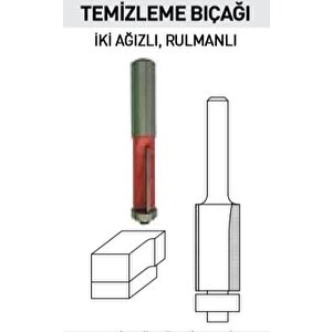 Topshop 14483 Rulmanlı Temizleme Bıçağı 13x50x12 Mm