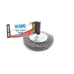 Hawk Ha11129 Pimli Gri Tel Daire Fırça 50x6 Mm