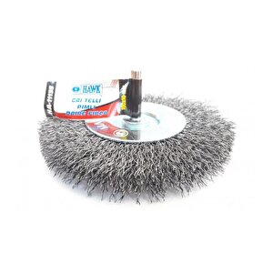 Hawk Ha11135 Pimli Gri Tel Daire Fırça 100x10 Mm